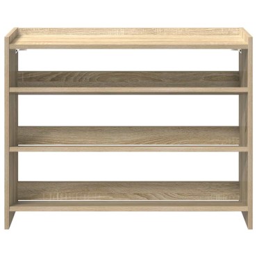 Ράφι παπουτσιών vidaXL Sonoma Oak 80x25x62cm Κατασκευασμένο ξύλο