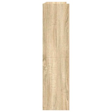 Ράφι παπουτσιών vidaXL Sonoma Oak 80x25x100cm Κατασκευασμένο ξύλο