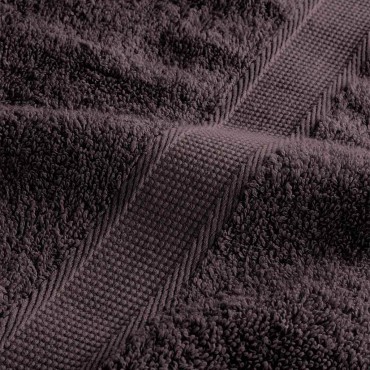 vidaXL Πετσέτες 4 τεμ. FROGN Ανθρακί 100x200 εκ. 100% Βαμβ.