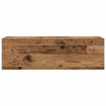 vidaXL Ντουλάπι τοίχου μπάνιου Παλιό ξύλο 100x25x30cm 1 τεμ.