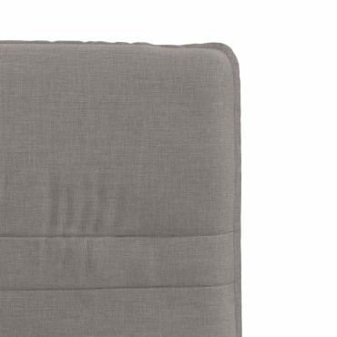 vidaXL Καρέκλες Τραπεζαρίας 4 τεμ. Taupe Υφασμάτινες 45x54x86 cm