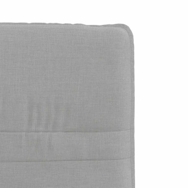 vidaXL Καρέκλες τραπεζαρίας 4 τεμ. Cloud Grey Fabric 45x54x86 cm