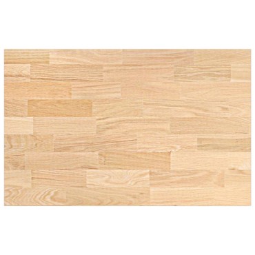vidaXL πάγκος εργασίας κουζίνας 100x63,5x4cm στερεό δρυς ορθογώνιο