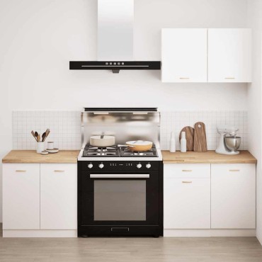 vidaXL πάγκος εργασίας κουζίνας 100x63,5x4cm στερεό δρυς ορθογώνιο