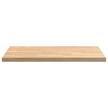 vidaXL πάγκος εργασίας κουζίνας 100x63,5x4cm στερεό δρυς ορθογώνιο
