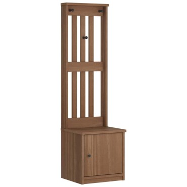 vidaXL Δέντρο χωλ "SANDENS" 45x40x159,5cmΠεύκο μασίφ ξύλο