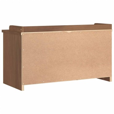 vidaXL Πάγκος διαδρόμου "SANDNES" 87x40x50cm Πεύκο μασίφ ξύλο 1 τεμ.