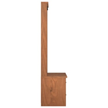 vidaXL Δέντρο χωλ "SANDENS" 87x40x159,5cm Πεύκο μασίφ ξύλο