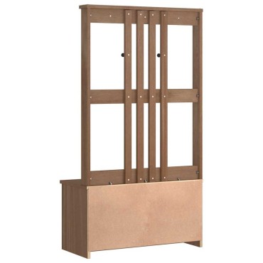 vidaXL Δέντρο χωλ "SANDENS" 87x40x159,5cm Πεύκο μασίφ ξύλο