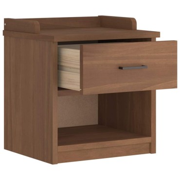 vidaXL Πάγκος διαδρόμου "SANDNES" 45x40x50cmΠεύκο μασίφ ξύλο 1 τεμ.