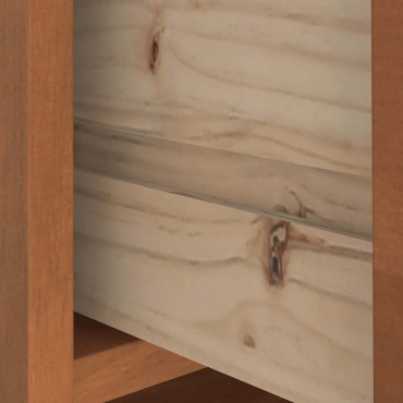 vidaXL Δέντρο χωλ "SANDENS" 87x40x159,5cm Πεύκο μασίφ ξύλο