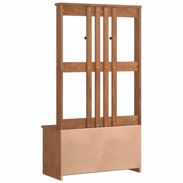 vidaXL Δέντρο χωλ "SANDENS" 87x40x159,5cm Πεύκο μασίφ ξύλο