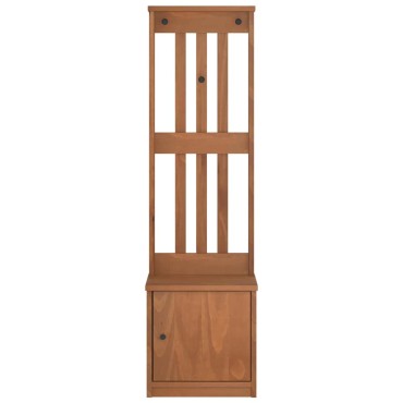 vidaXL Δέντρο χωλ "SANDENS" 45x40x159,5cmΠεύκο μασίφ ξύλο