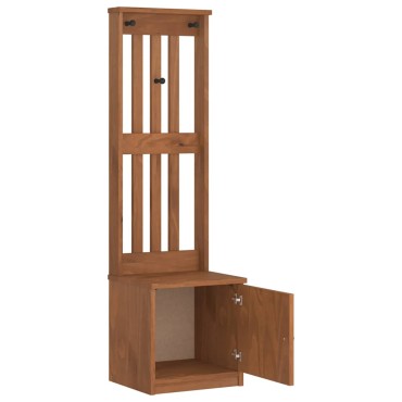vidaXL Δέντρο χωλ "SANDENS" 45x40x159,5cmΠεύκο μασίφ ξύλο