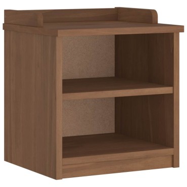 vidaXL Πάγκος διαδρόμου "SANDNES" 45x40x50cmΠεύκο μασίφ ξύλο 1 τεμ.