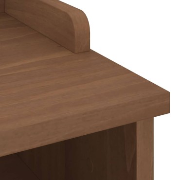 vidaXL Πάγκος διαδρόμου "SANDNES" 45x40x50cmΠεύκο μασίφ ξύλο 1 τεμ.