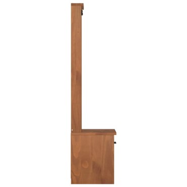 vidaXL Δέντρο χωλ "SANDENS" 45x40x159,5cmΠεύκο μασίφ ξύλο