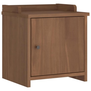 vidaXL Πάγκος διαδρόμου "SANDNES" 45x40x50cmΠεύκο μασίφ ξύλο 1 τεμ.