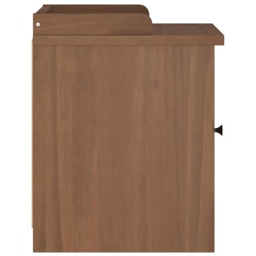 vidaXL Πάγκος διαδρόμου "SANDNES" 45x40x50cmΠεύκο μασίφ ξύλο 1 τεμ.