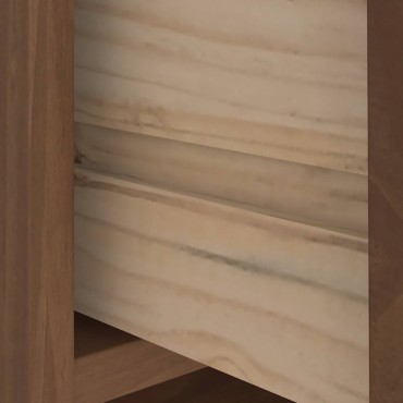 vidaXL Δέντρο χωλ "SANDENS" 45x40x159,5cmΠεύκο μασίφ ξύλο