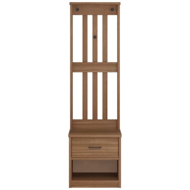 vidaXL Δέντρο χωλ "SANDENS" 45x40x159,5cmΠεύκο μασίφ ξύλο