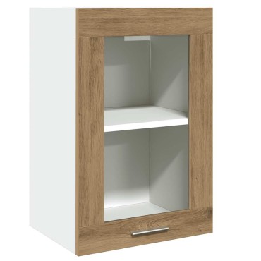 vidaXL 11 τεμαχίων σετ ντουλαπιών κουζίνας Artisan Oak Engineered Wood
