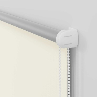 vidaXL Ρολέρ Μπλακάουτ Υπόλευκη 75x150 εκ. Πλάτος υφάσματος 70,7 εκ.