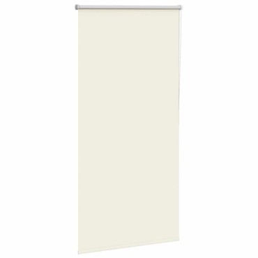 vidaXL Ρολέρ Μπλακάουτ Υπόλευκη 75x150 εκ. Πλάτος υφάσματος 70,7 εκ.