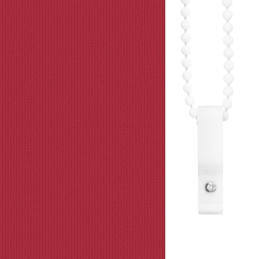 vidaXL Ρολέρ Μπλακάουτ Κόκκινη 140x150 εκ. Πλάτος υφάσματος 136,6εκ.