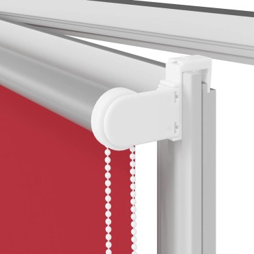 vidaXL Ρολέρ Μπλακάουτ Κόκκινη 160x210 εκ. Πλάτος υφάσματος 156,6εκ.