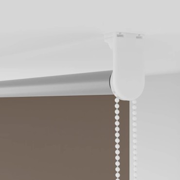 vidaXL Ρολέρ Μπλακάουτ Coffee 135x150 εκ. Πλάτος υφάσματος 131,6εκ.