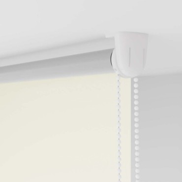vidaXL Ρολέρ Μπλακάουτ Υπόλευκη 50x150 εκ. Πλάτος υφάσματος 45,7 εκ.