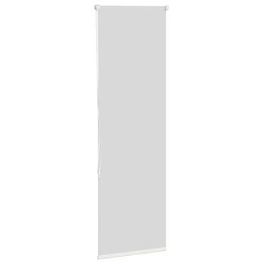 vidaXL Ρολέρ Μπλακάουτ Υπόλευκη 50x150 εκ. Πλάτος υφάσματος 45,7 εκ.