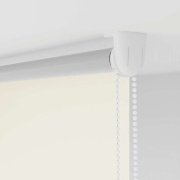 vidaXL Ρολέρ Μπλακάουτ Υπόλευκη 115x130 εκ. Πλάτος υφάσματος 110,7 εκ.
