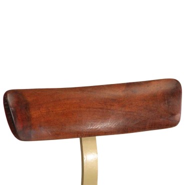 vidaXL Σκαμπό Μπαρ 2 τεμ. 49x43x103cm από Μασίφ Ξύλο Μάνγκο