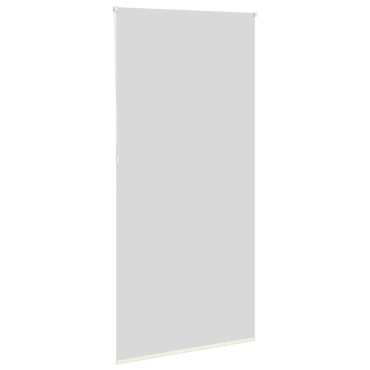 vidaXL Ρολέρ Μπλακάουτ Υπόλευκη 95x210 εκ. Πλάτος υφάσματος 90,7 εκ.