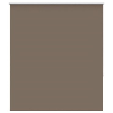 vidaXL Ρολέρ Μπλακάουτ Coffee 135x130 εκ. Πλάτος υφάσματος 131,6εκ.