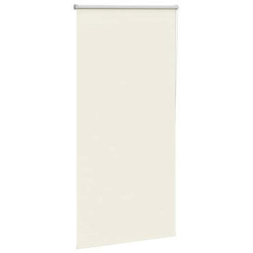 vidaXL Ρολέρ Μπλακάουτ Υπόλευκη 85x150 εκ. Πλάτος υφάσματος 80,7 εκ.