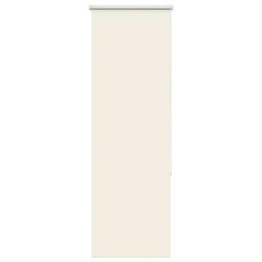 vidaXL Ρολέρ Μπλακάουτ Υπόλευκη 55x130 εκ. Πλάτος υφάσματος 50,7 εκ.