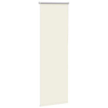 vidaXL Ρολέρ Μπλακάουτ Υπόλευκη 55x130 εκ. Πλάτος υφάσματος 50,7 εκ.