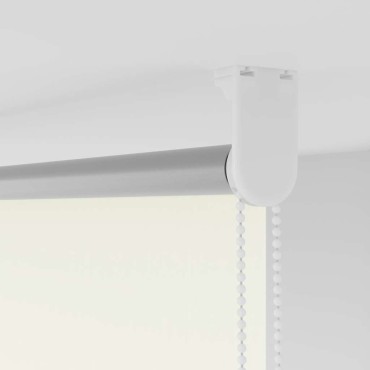 vidaXL Ρολέρ Μπλακάουτ Υπόλευκη 155x230 εκ. Πλάτος υφάσματος 151,6 εκ.