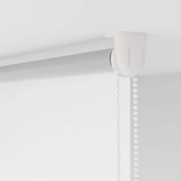 vidaXL Ρολέρ Μπλακάουτ Λευκό 55x130 εκ. Πλάτος υφάσματος 50,7 εκ.