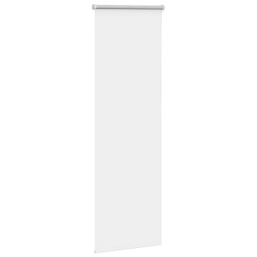 vidaXL Ρολέρ Μπλακάουτ Λευκό 55x130 εκ. Πλάτος υφάσματος 50,7 εκ.