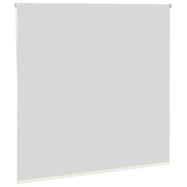 vidaXL Ρολέρ Μπλακάουτ Υπόλευκη 165x130 εκ. Πλάτος υφάσματος 161,6εκ.