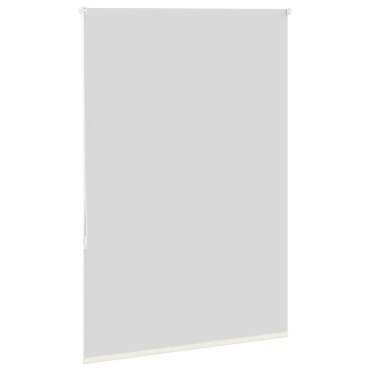 vidaXL Ρολέρ Μπλακάουτ Υπόλευκη 105x130 εκ. Πλάτος υφάσματος 100,7 εκ.