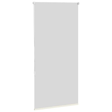 vidaXL Ρολέρ Μπλακάουτ Υπόλευκη 70x130 εκ. Πλάτος υφάσματος 65,7 εκ.