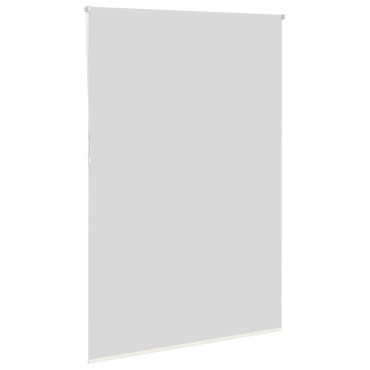 vidaXL Ρολέρ Μπλακάουτ Υπόλευκη 165x210 εκ. Πλάτος υφάσματος 161,6 εκ.