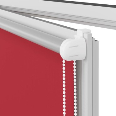 vidaXL Ρολέρ Μπλακάουτ Κόκκινη 105x150 εκ. Πλάτος υφάσματος 100,7 εκ.