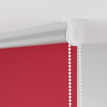 vidaXL Ρολέρ Μπλακάουτ Κόκκινη 60x150 εκ. Πλάτος υφάσματος 55,7 εκ.