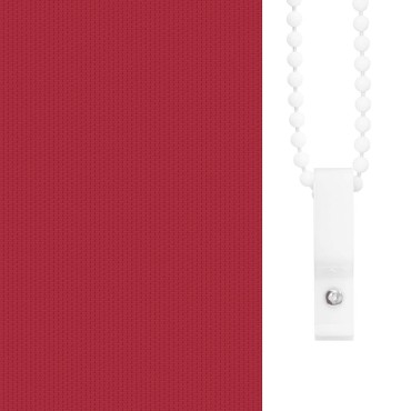 vidaXL Ρολέρ Μπλακάουτ Κόκκινη 120x175 εκ. Πλάτος υφάσματος 116,6 εκ.